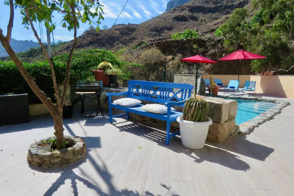 Villa Casa Con Piscina Privada En Cercados De Espino Las Casillas  Exterior foto