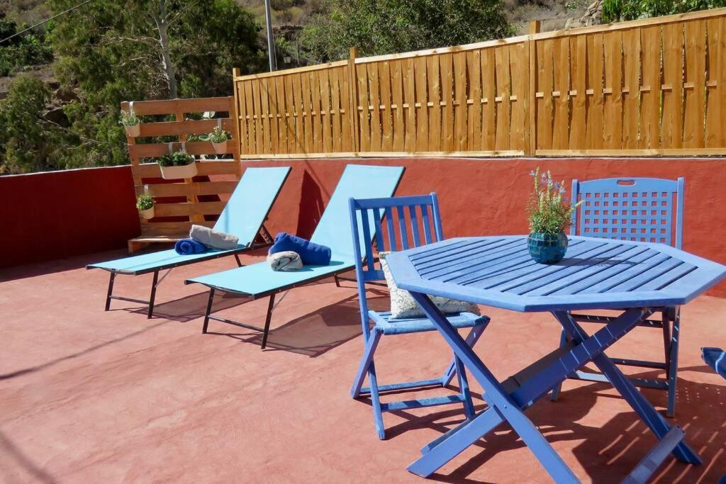 Villa Casa Con Piscina Privada En Cercados De Espino Las Casillas  Exterior foto