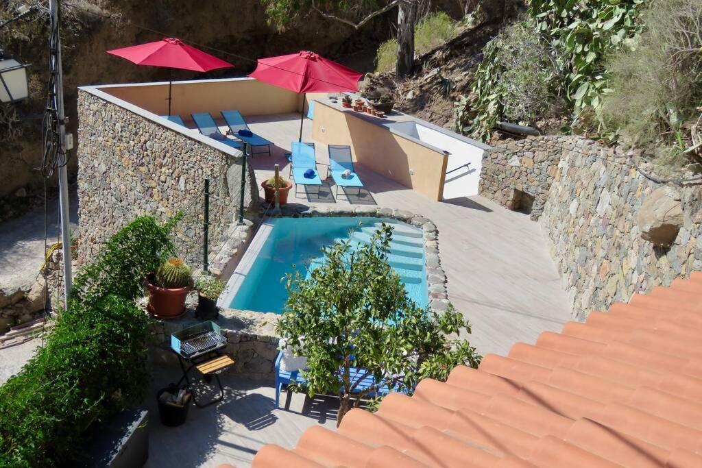 Villa Casa Con Piscina Privada En Cercados De Espino Las Casillas  Exterior foto